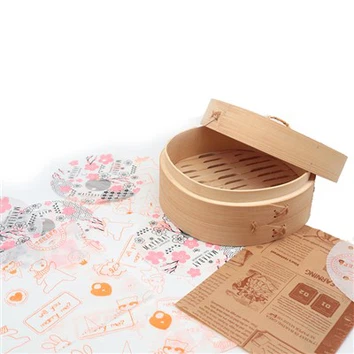 Papel para vaporera de bambú