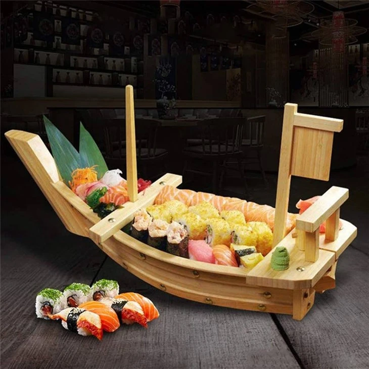 Estick Bamboo Sushi Boat